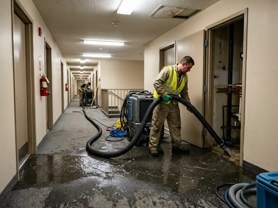 multi-unit-apartment-hallway-f-005 — frequently asked questions, Emergency Burst Pipe Water Extraction & Removal in Mesa, AZ